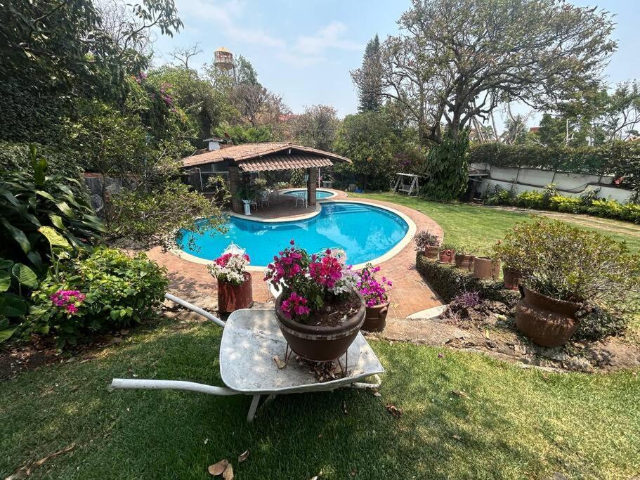 Relajacion En Rancho Cortes Cazahuate Villa Cuernavaca Exteriör bild